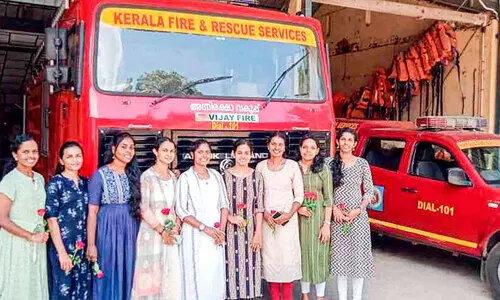 ദുരന്തമുഖത്ത് രക്ഷകരാകാൻ പെൺസൈന്യം