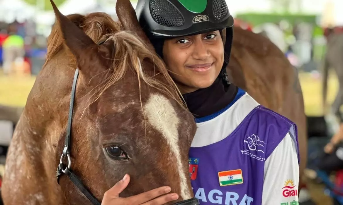 കുതിരയോട്ടത്തിൽ ഇന്ത്യയുടെ ‘ലോകം’ കീഴടക്കി മലപ്പുറത്തുകാരി കുതിരയോട്ടത്തിൽ ഇന്ത്യയുടെ ‘ലോകം’ കീഴടക്കി മലപ്പുറത്തുകാരി