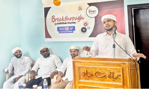 ‘യു​വ​ത​യു​ടെ ധാ​ർ​മി​ക​ബോ​ധം ഉ​ണ​ർ​ന്നി​രി​ക്ക​ണം’