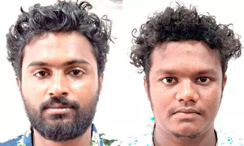 യു​വാ​ക്ക​ളെ ആ​ക്ര​മി​ച്ച കേ​സി​ൽ ര​ണ്ടു​പേ​ർ അ​റ​സ്റ്റി​ൽ