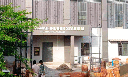 നിർമാണം പൂർത്തിയായി; മുഴപ്പിലങ്ങാട് ഇൻഡോർ സ്റ്റേഡിയം തുറക്കുന്നു