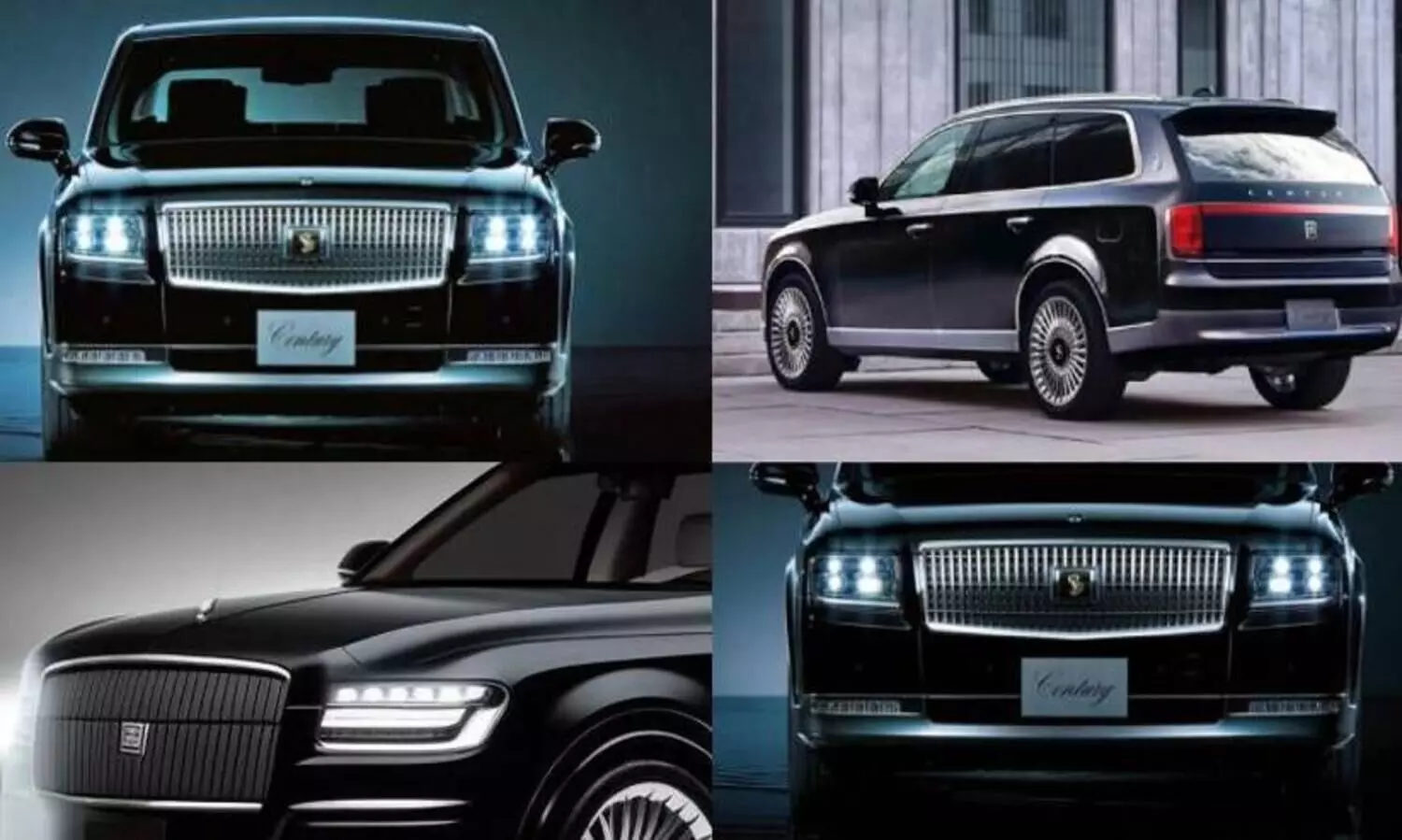 Toyota Century SUV teased ahead of September 6 debut