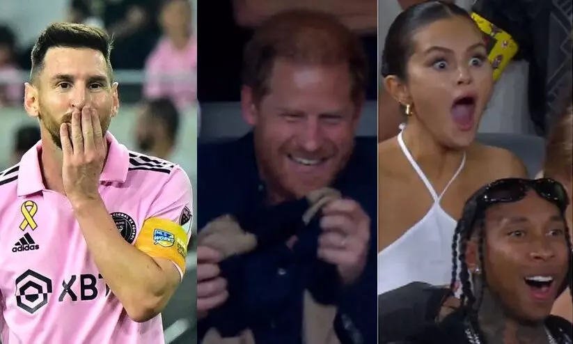 മെസ്സി മാനിയ; ഗാലറി ‘കൈയേറി’ വി.ഐ.പി നിര