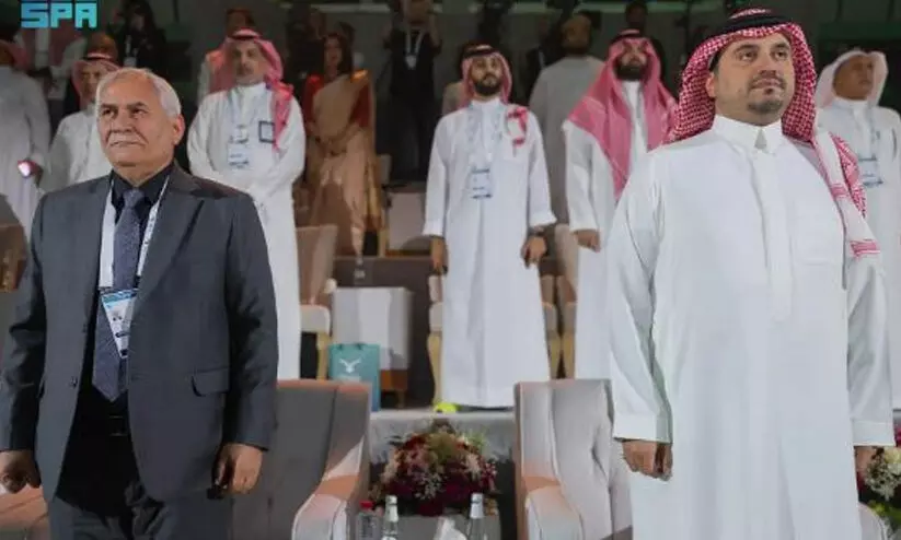 ലോക സീനീയർ വെയ്റ്റ്ലിഫ്റ്റ് ചാമ്പ്യൻഷിപ്പിന് റിയാദിൽ തുടക്കം ലോക സീനീയർ വെയ്റ്റ്ലിഫ്റ്റ് ചാമ്പ്യൻഷിപ്പിന് റിയാദിൽ തുടക്കം