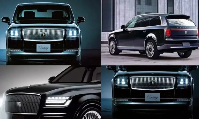 Toyota Century SUV teased ahead of September 6 debut