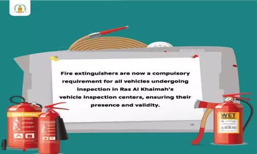 വാ​ഹ​ന​ങ്ങ​ളി​ൽ അ​ഗ്​​നി​ശ​മ​ന ഉ​പ​ക​ര​ണം നി​ർ​ബ​ന്ധം