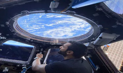 ‘ഇ​തൊ​രു യാ​ത്ര പ​റ​ച്ചി​ല​ല്ല; ബ​ഹി​രാ​കാ​ശ നി​ല​യ​ത്തി​ൽ​ നി​ന്ന് അ​വ​സാ​ന ചി​ത്രം പങ്കുവെച്ച് അ​ൽ നി​യാ​ദി