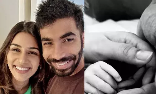 ‘ഞങ്ങളുടെ ചെറിയ കുടുംബം വളർന്നിരിക്കുന്നു’; ആൺകുഞ്ഞ് പിറന്ന സന്തോഷം പങ്കുവെച്ച് ബുംറ