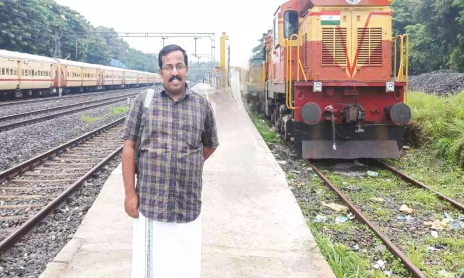 ട്രെ​യി​ൻ സ​മ​യം അ​റി​യ​ണോ,  അ​രു​ൺ മാ​ഷോ​ട്​  ചോ​ദി​ക്കൂ