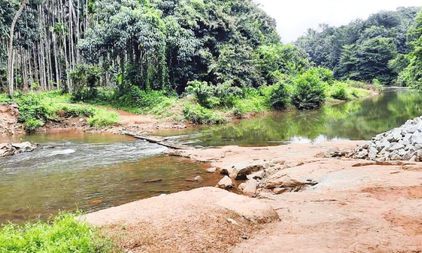 തറക്കല്ലിട്ട് എട്ട് മാസം; പാലം കടക്കാതെ മുത്തൻതണ്ട് തറക്കല്ലിട്ട് എട്ട് മാസം; പാലം കടക്കാതെ മുത്തൻതണ്ട്