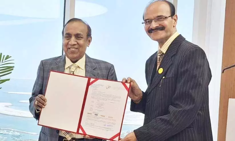 ന്യൂ മില്ലേനിയം സ്കൂളിന് ബി.ക്യൂ.എയുടെ ഔട്ട്സ്റ്റാൻഡിങ് അംഗീകാരം ന്യൂ മില്ലേനിയം സ്കൂളിന് ബി.ക്യൂ.എയുടെ ഔട്ട്സ്റ്റാൻഡിങ് അംഗീകാരം