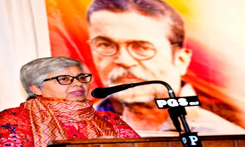 ഗുജറാത്ത് കലാപശേഷം വർഗീയത കരുത്താർജിച്ചു -ശബ്നം ഹഷ്മി