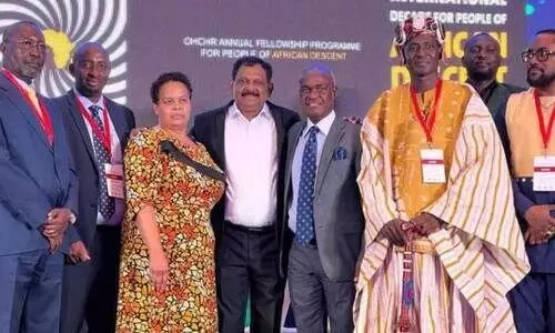 സി.​പി. സാ​ലി​ഹ്‌ ഇ​ക്കോ​വാ​സി​ന്‍റെ ഇ​ന്ത്യ​ൻ ട്രേ​ഡ്‌ ക​മീ​ഷ​ണ​റാ​യി ചു​മ​ത​ല​യേ​ൽ​ക്കു​ന്ന ച​ട​ങ്ങ്