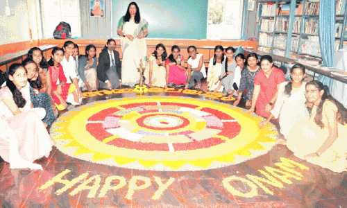 അമ്മ മലയാളം, മലയാളം മിഷൻ പഠനക്ലാസിൽ ഓണാഘോഷം