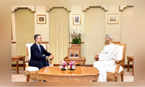 ഇ.​യു ഗ​ൾ​ഫ് മേ​ഖ​ല പ്ര​ത്യേ​ക പ്ര​തി​നി​ധി  വി​ദേ​ശ​കാ​ര്യ മ​ന്ത്രി​യെ സ​ന്ദ​ർ​ശി​ച്ചു