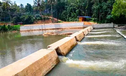 ജലക്ഷാമം നേരിടാന്‍ ചെക്​ഡാം