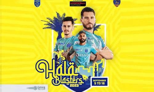 പ്രീ സീസൺ മത്സരങ്ങൾക്കായി കേരള ബ്ലാസ്റ്റേഴ്സ് ഇന്ന് ദുബൈയിൽ പ്രീ സീസൺ മത്സരങ്ങൾക്കായി കേരള ബ്ലാസ്റ്റേഴ്സ് ഇന്ന് ദുബൈയിൽ