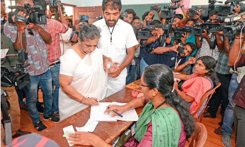 ആവേശം വോട്ടായില്ല; പോളിങ്​ കുറഞ്ഞു