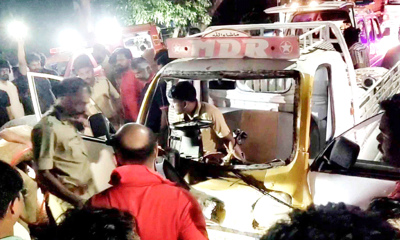 വാഹനാപകട മേഖലയായി ചാവക്കാട് വാഹനാപകട മേഖലയായി ചാവക്കാട്