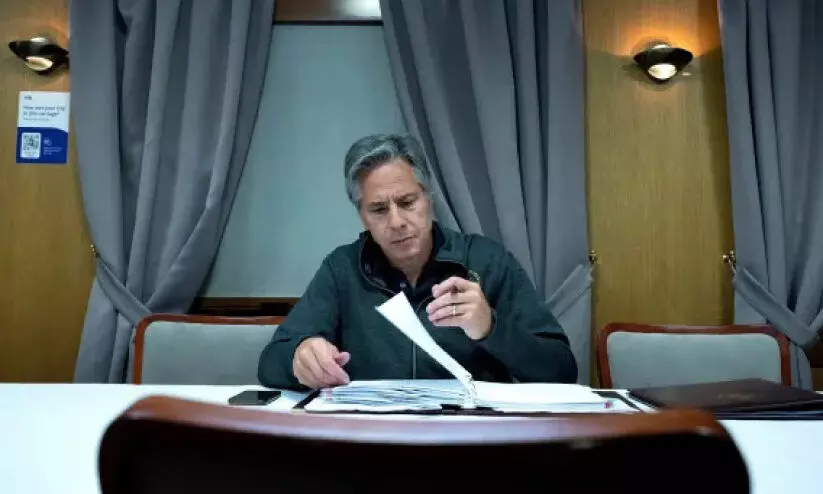 അപ്രതീക്ഷിതമായി ആന്റണി ബ്ലിങ്കൻ യുക്രെയ്നിൽ അപ്രതീക്ഷിതമായി ആന്റണി ബ്ലിങ്കൻ യുക്രെയ്നിൽ