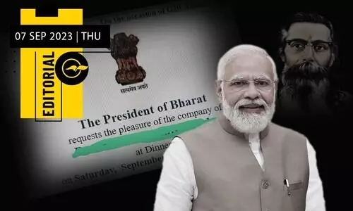 ഉരുവം കൊള്ളുന്നത് ഗോ​ൾ​വാ​ൾ​ക്ക​റു​ടെ ‘ഭാ​ര​ത്’