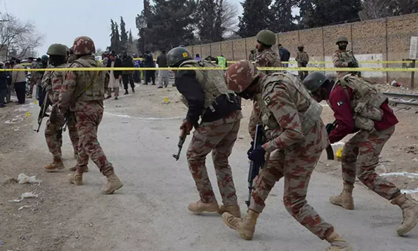 വടക്കുപടിഞ്ഞാറൻ പാകിസ്താനിൽ താലിബാൻ ആക്രമണത്തിൽ നാല് പാക് സൈനികർ കൊല്ലപ്പെട്ടു