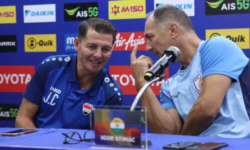 കി​ങ്സ് ക​പ്പ് ഫുട്ബാളിൽ ഇ​ന്ന് ഇ​ന്ത്യ-​ഇ​റാ​ഖ് മ​ത്സ​രം