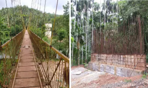 അരമനപ്പടി പാലം: നിർമാണം മുടങ്ങിയേടത്തുതന്നെ