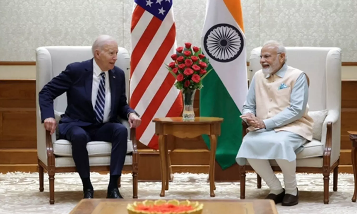 മോദിയും ബൈഡനും കൂടിക്കാഴ്ച നടത്തി