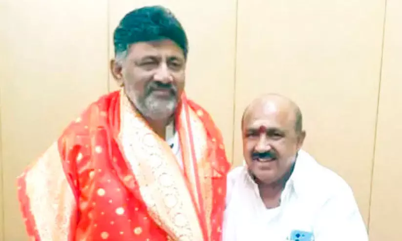 മുൻ ബൈന്തൂർ ബി.ജെ.പി എം.എൽ.എ സുകുമാർ ഷെട്ടി കോൺഗ്രസിലേക്ക് മുൻ ബൈന്തൂർ ബി.ജെ.പി എം.എൽ.എ സുകുമാർ ഷെട്ടി കോൺഗ്രസിലേക്ക്