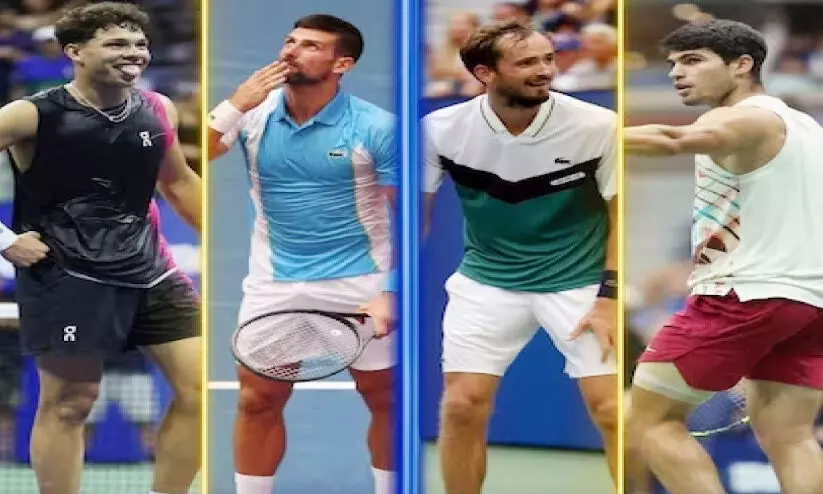 യു.​എ​സ് ഓ​പ​ൺ സെ​മി ഇ​ന്ന്