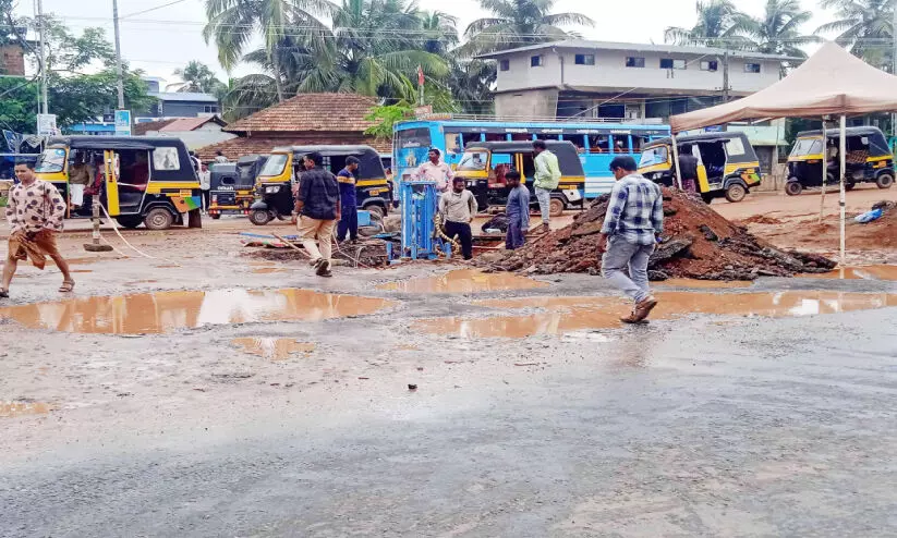 കുളംബസാറിലെ അടിപ്പാത പ്രാരംഭ പ്രവൃത്തി തുടങ്ങി