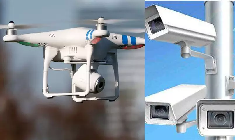 എ.ഐ കാമറകള്‍ ഡ്രോണില്‍ സ്ഥാപിച്ച് നിരീക്ഷണം നടത്തുമെന്ന് ഗതാഗത കമീഷണര്‍