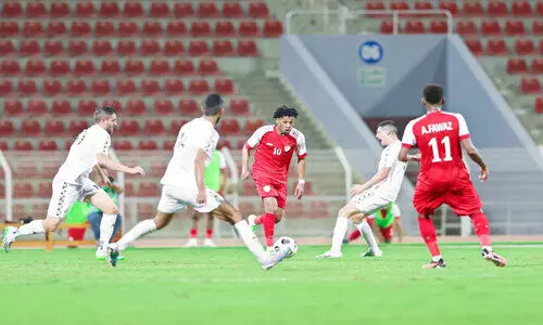 സൗ​ഹൃ​ദ മ​ത്സ​രം: ഒ​മാ​ന്​ വി​ജ​യം; ഫ​ല​സ്തീ​നെ പ​രാ​ജ​യ​പ്പെ​ടു​ത്തി​യ​ത് 2-1ന്​