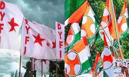 ഫലപ്രഖ്യാപനത്തിന് പിന്നാലെ മണർക്കാട് ഡി.വൈ.എഫ്.ഐ- യൂത്ത് കോൺഗ്രസ് സംഘർഷം