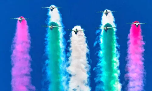 ആതൻസ് എയർഷോ;  വിസ്മയം തീർത്ത് ‘സൗദി ഫാൽക്കണുകൾ’