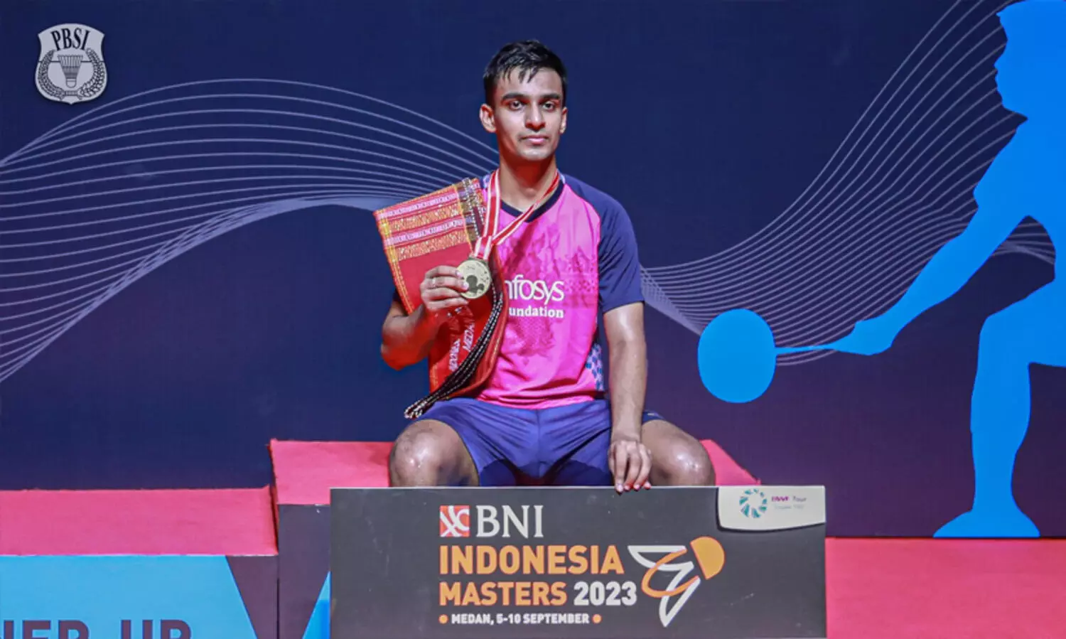 മലയാളി താരം കിരൺ ജോർജിന് ഇന്തോനീഷ്യൻ മാസ്റ്റേഴ്സ് കിരീടം