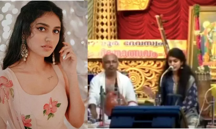 പ്രിയ ഇത്ര നന്നായി പാടുമോ? ചെമ്പൈ സംഗീതോത്സവത്തിൽ കച്ചേരി അവതരിപ്പിക്കുന്ന നടിയെ കണ്ട്​ മൂക്കത്ത്​ വിരൽവച്ച്​ ആരാധകർ