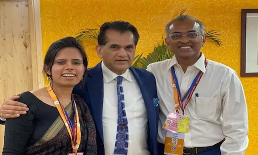 സംയുക്തപ്രഖ്യാപനത്തിന് പിന്നിൽ ഇന്ത്യൻ നയതന്ത്ര ഉദ്യോഗസ്ഥരുടെ കഠിനപ്രയത്നം -അമിതാഭ് കാന്ത്