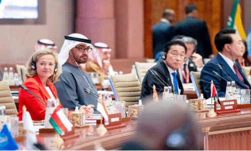 ജി20: ​ലോ​ക​നേ​താ​ക്ക​ളു​മാ​യി    സം​വ​ദി​ച്ച്​ ശൈ​ഖ്​ മു​ഹ​മ്മ​ദ്​