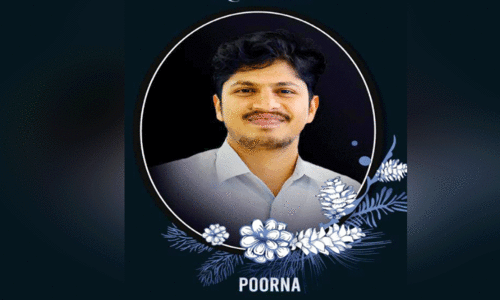 ഹൃ​ദ​യാ​ഘാ​തം; ക​ർ​ണാ​ട​ക    സ്വ​ദേ​ശി നി​ര്യാ​ത​നാ​യി