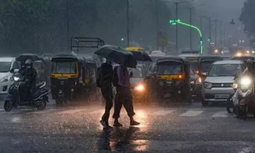 ജി20 ഉച്ചകോടിക്കിടെ ഡൽഹിയിൽ ശക്തമായ മഴയും വെള്ളക്കെട്ടും