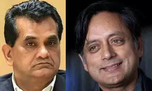 Amitabh Kant, Shashi Tharoor