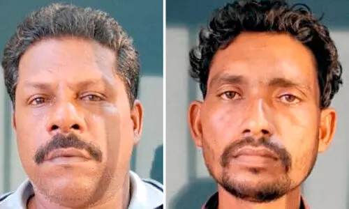 ബസിൽ കൊണ്ടുവന്ന കഞ്ചാവുമായി രണ്ടുപേർ പിടിയിൽ