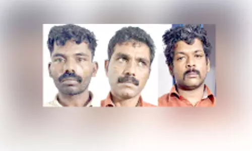 ആടിനെ മോഷ്ടിച്ച് കാറിൽ കടത്തിയ മൂന്നംഗ സംഘം അറസ്റ്റിൽ