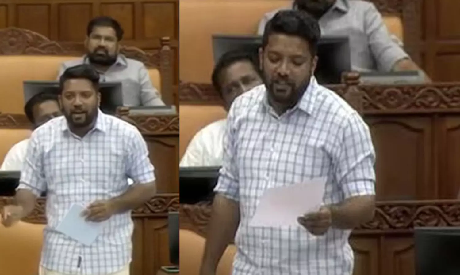 കേരളത്തിന്റെ മുഖ്യമന്ത്രിക്ക് ഇരട്ട ചങ്കല്ല, ഇരട്ട മുഖമാണുള്ളത്; ഉമ്മൻ ചാണ്ടിയോട് മാപ്പ് പറയണം -ഷാഫി പറമ്പിൽ