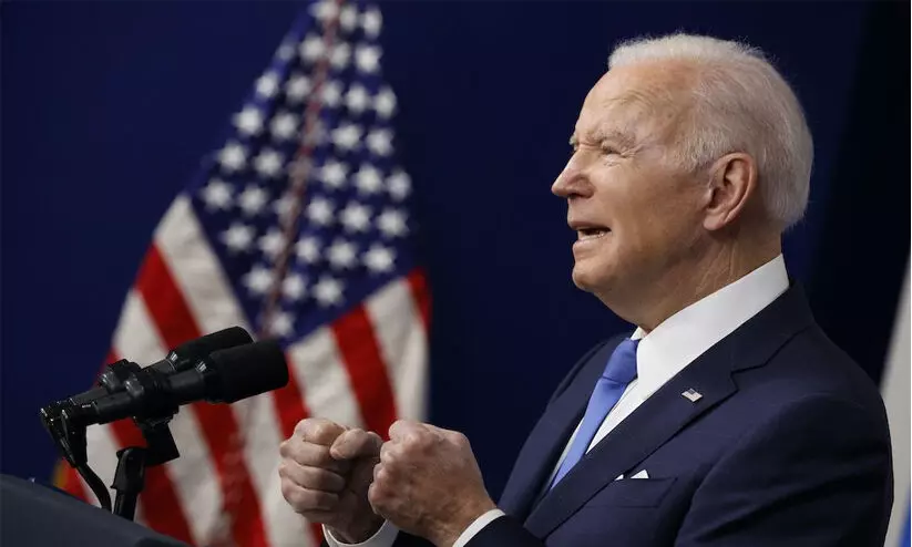 ബൈഡന്റെ സുരക്ഷയിൽ വീഴ്ച ബൈഡന്റെ സുരക്ഷയിൽ വീഴ്ച