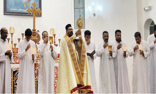 വി​ശു​ദ്ധ എ​ട്ട് നോ​മ്പ്    പെ​രു​ന്നാ​ള്‍ സ​മാ​പി​ച്ചു