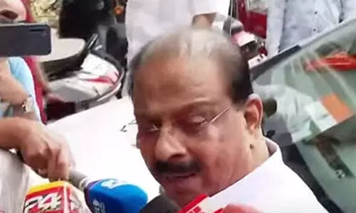 കെ.സുധാകരൻ വീണ്ടും ഇഡിക്ക് മുന്നിൽ; ചോദ്യം ചെയ്യൽ പുരാവസ്തു തട്ടിപ്പ് കേസിൽ