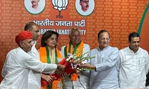 രാജസ്ഥാനിൽ രണ്ട് കോൺഗ്രസ് നേതാക്കൾ ബി.ജെ.പിയിൽ